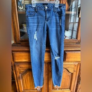 Celebrity Pink Ripped Blue Skinny Jeans